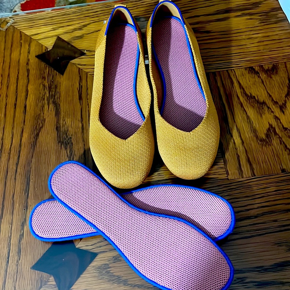 Frank Mully Knit Ballet Flats Shoes - Picture 10 of 12